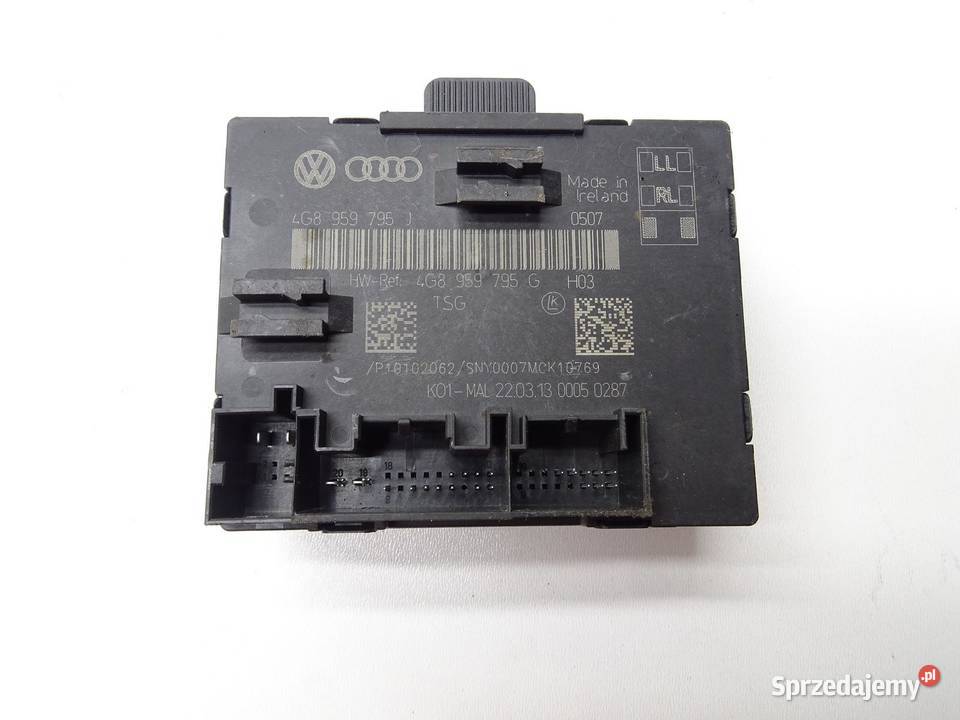 MODUŁ STEROWNIK DRZWI TYŁ TYLNY 4G8959795J AUDI