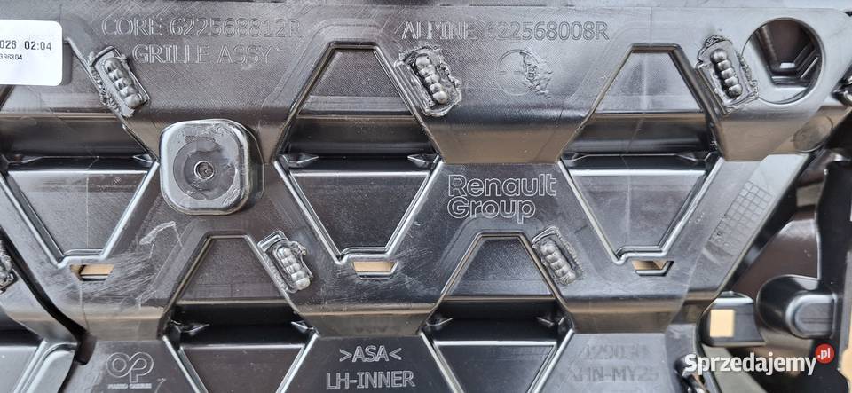 RENAULT RAFALE GRILL ATRAPA CHŁODNICY KRATKA