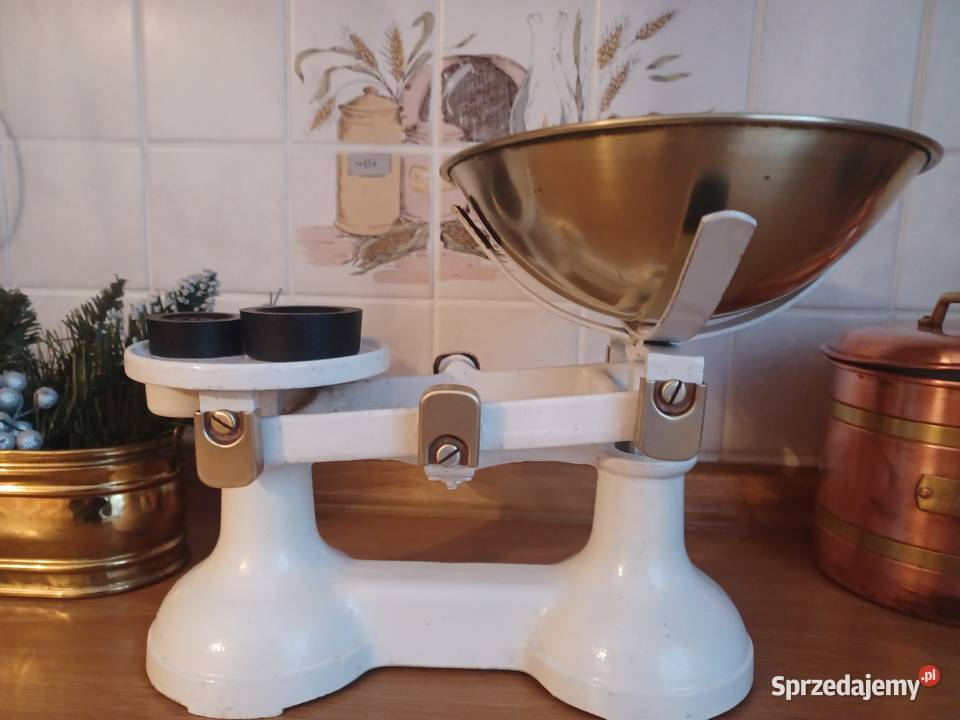 Piękna angielska waga Poznań sprzedam