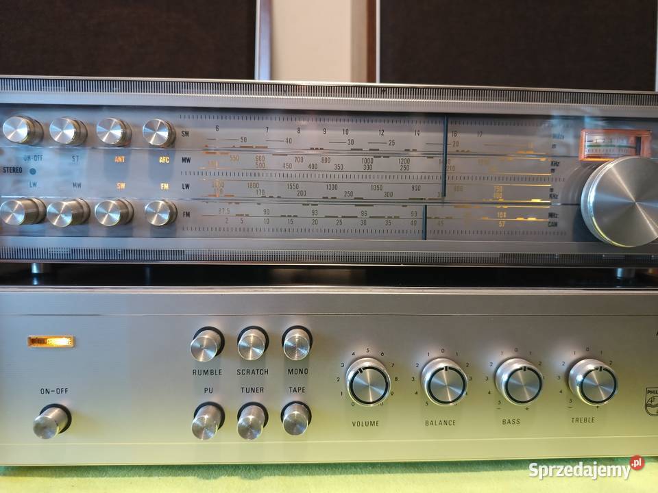 Zestaw Vintage PHILIPS 22 RH Wieże i miniwieże Gdynia