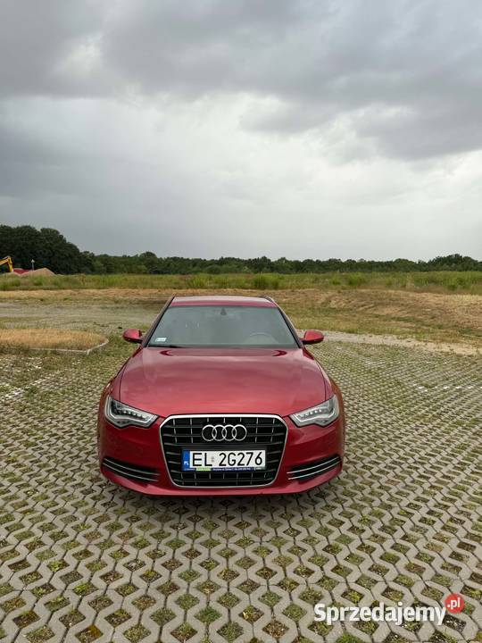 Audi A6 C7 SLine czerwony Koluszki sprzedam