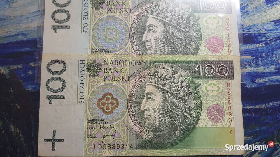 1100 Złotych 1994 HX błąd druku BRAK HOLOGRAMU Warszawa sprzedam