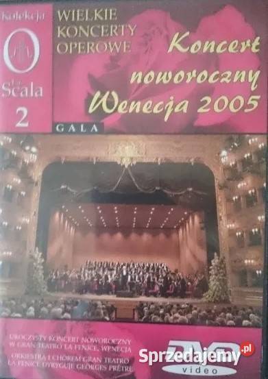 Kolekcja La Scala Koncert noworoczny Wenecja Płyty i kasety Kraków sprzedam
