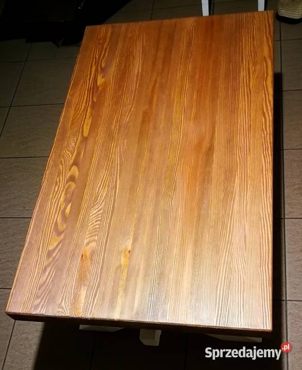 Ława drewniana postarzana stolik kawowy stół Radków