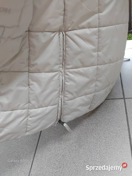 Długa kurtka kremowa Kurtki i płaszcze Piaseczno