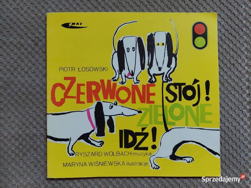 Czerwone stój zielone idź Piotr Łosowski małopolskie Kraków sprzedam