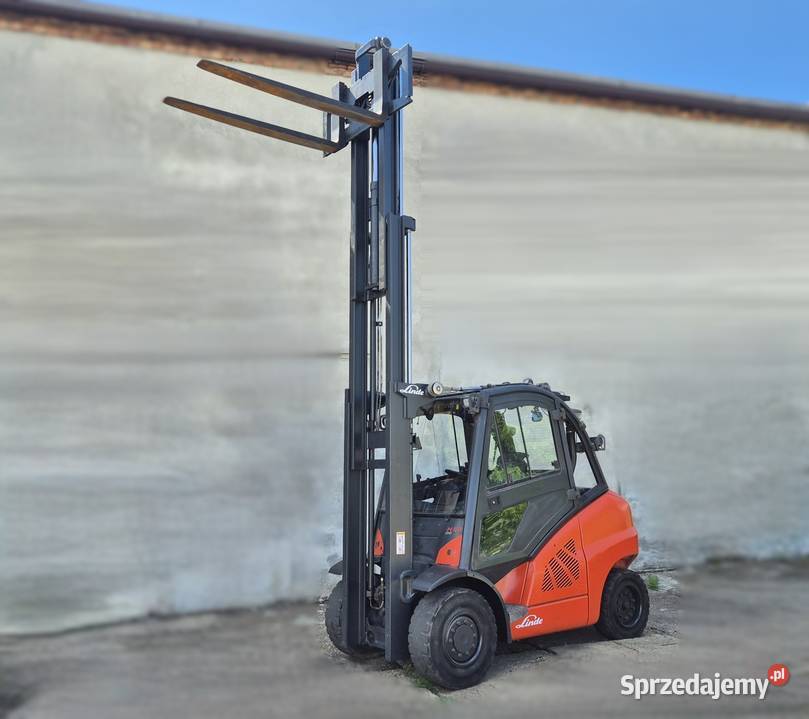 Wózek widłowy Linde H50D 2020r maszt TRIPLEX z