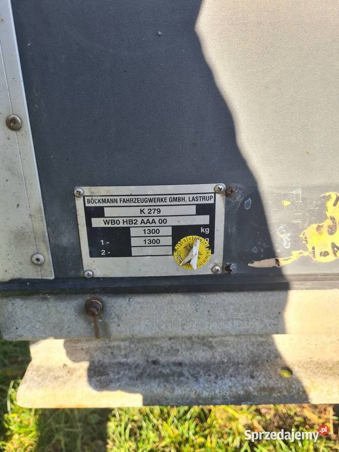 Przyczepka 1300dmc Ostrowiec Świętokrzyski sprzedam