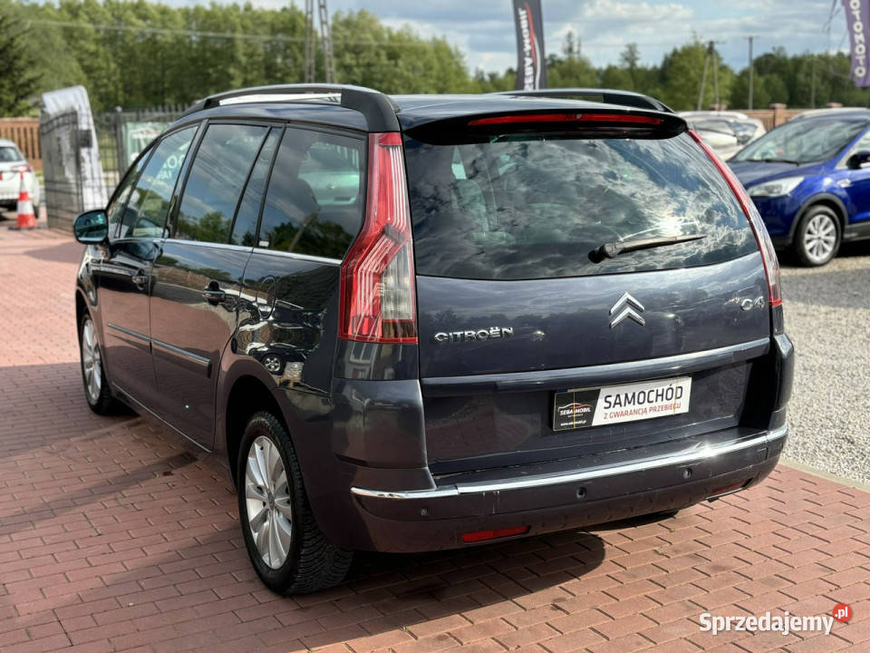 Citroen C4 Grand Picasso ExclusiveGwarancja 7mio mazowieckie Sade Budy
