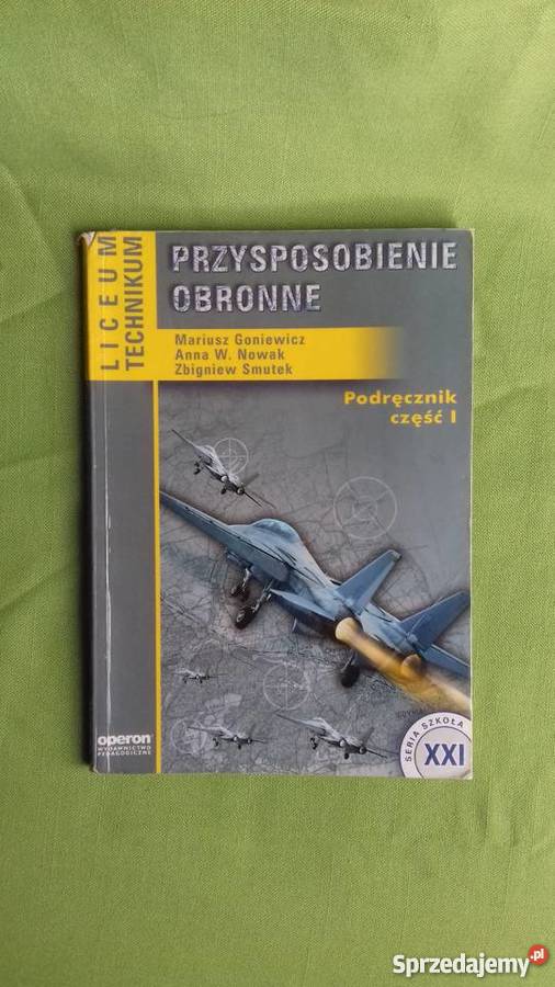 Przysposobienie obronne podręcznik część 1 i 2 Małkinia Górna