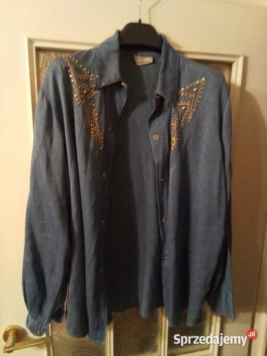 Koszula dżinsowa damska Paris London 100 bawełna kolorowy sprzedam