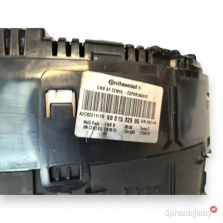 LICZNIK ZEGARY 9801532680 Citroen DS4 16 HDI Chełm sprzedam
