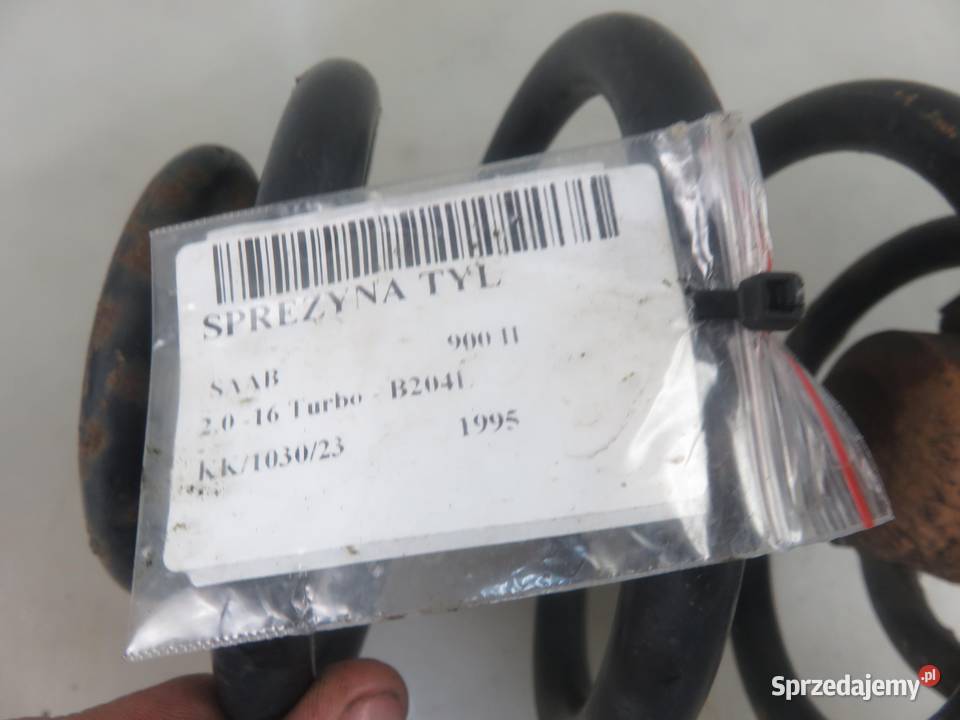 SPRĘŻYNY TYŁ SAAB 900 II 20 Turbo KOMPLET Sprężyny zawieszenia