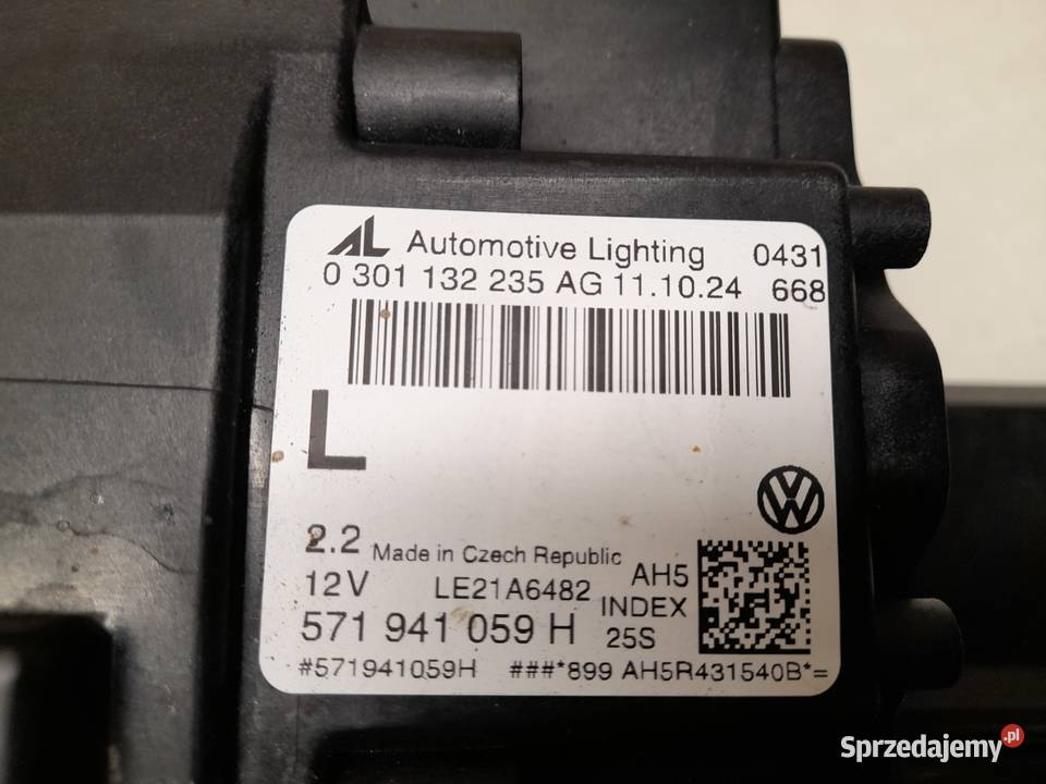 VW TIGUAN III 3 LAMPA PRZÓD PRZEDNIA LEWA IQ
