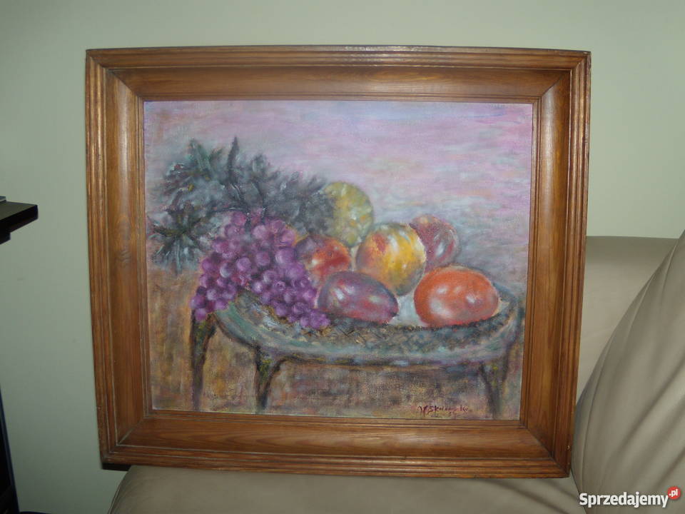 Martwa natura na płótnie