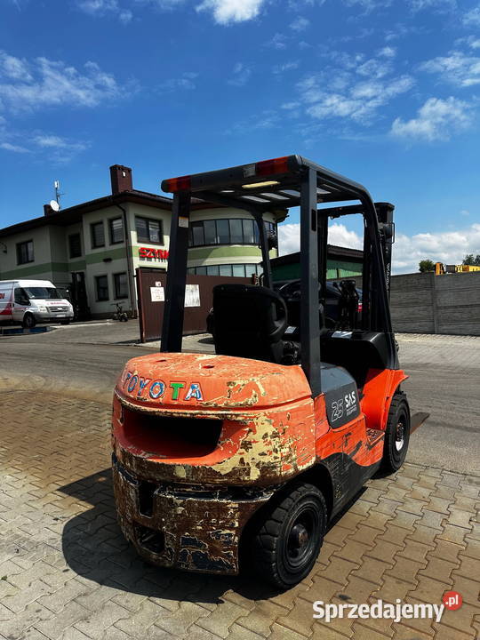 wózek widłowy LPG TOYOTA 627FDF25 diesel GOLD Wózki widłowe Działoszyn