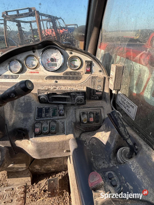 Manitou 634 120 LSU 2010r Kokpit Kierownica Jastrzębniki