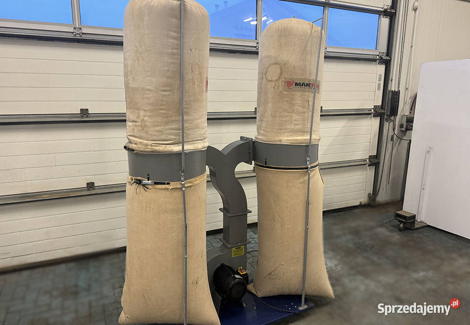 Odciąg trocin dwuworkowy Maktek pomorskie Sierakowska Huta sprzedam