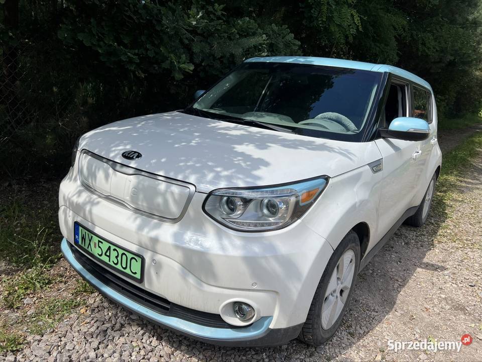 elektryk 2016 kia Soul EV Warszawa biały