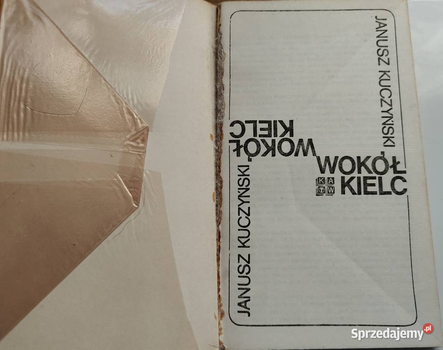 Wokół Kielc Janusz Kuczyński Mapy i przewodniki Kraków