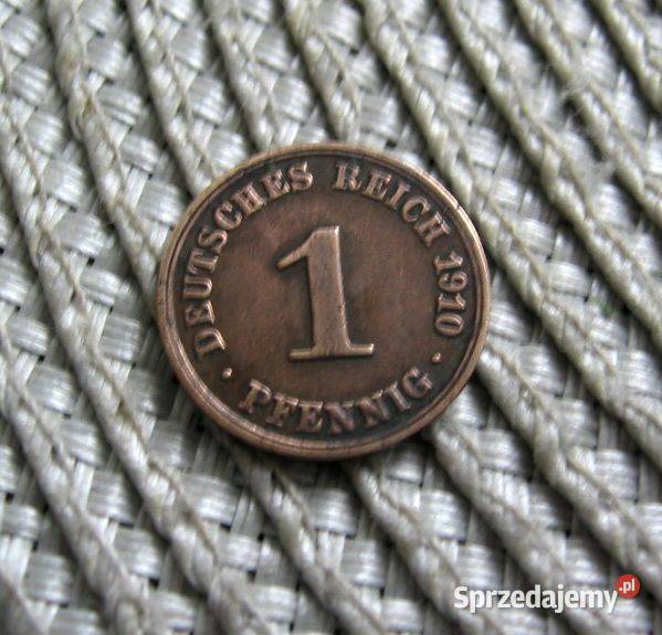 Niemcy 1 Fenig 1910r A Kalisz sprzedam