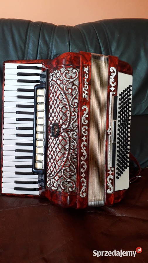 Akordeon horch 120 basów stan Międzyborów
