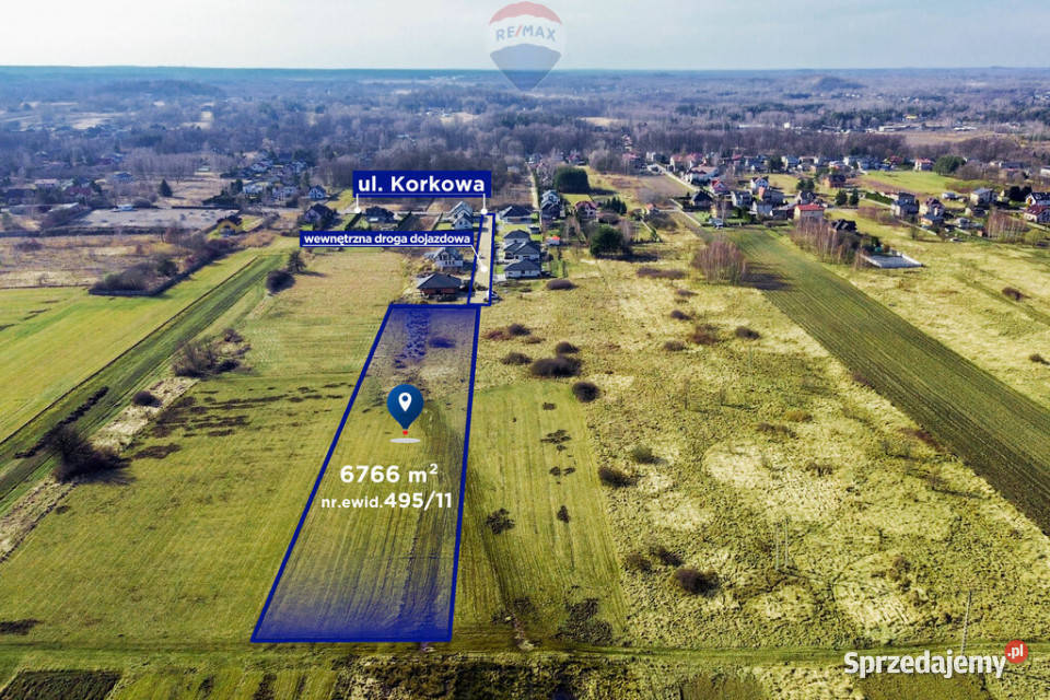 Działka dewelopera WZ 6 domów Częstochowa