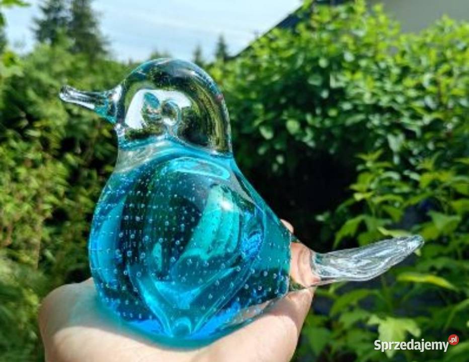 Huta szkła Bergdalaszwedzki skandynawski design Porcelana i szkło Pabianice