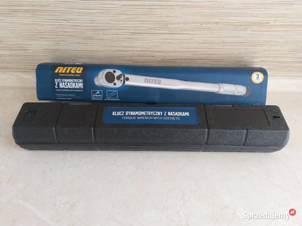NAJTANIEJ Klucz Dynamometryczny z Nasadkami Etui Zabrze sprzedam