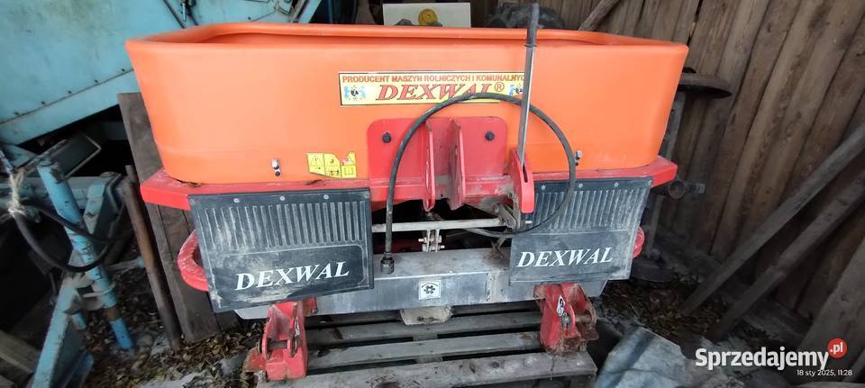 rozsiewacz dexwal 600l dwutarczowy otwierany Sędziszów