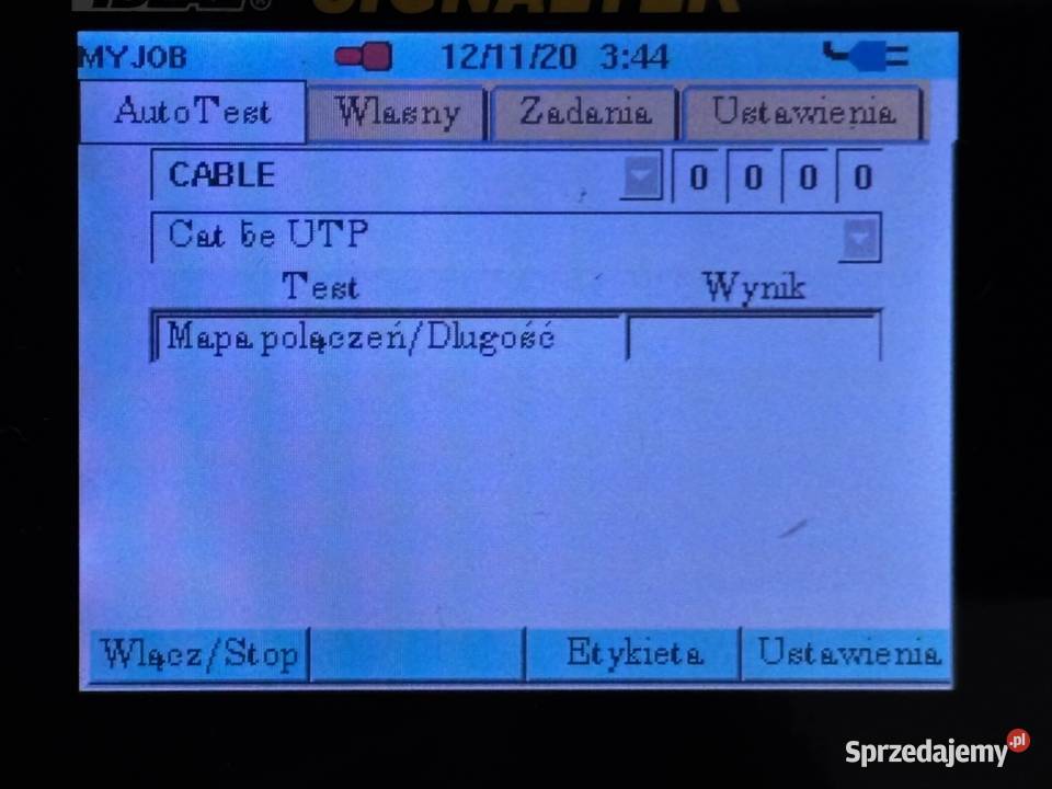 Ideal Signaltek Cable Qualification Performance Pozostałe Prudnik