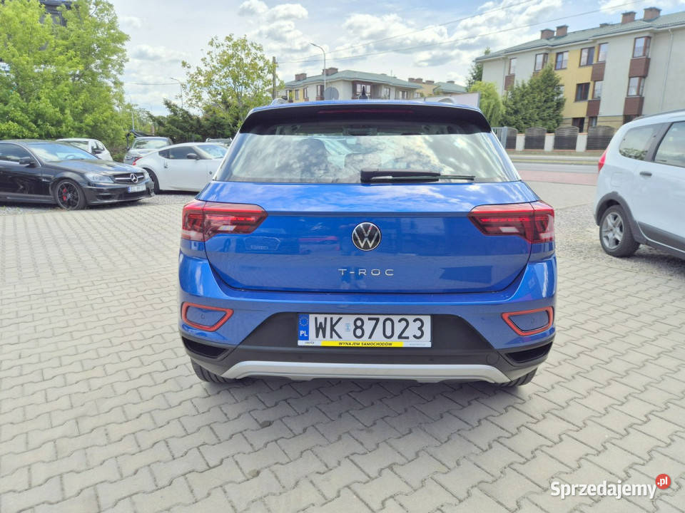 Volkswagen TRoc Salon Polska Bezwypadkowy I gniazdo USB Konstancin-Jeziorna