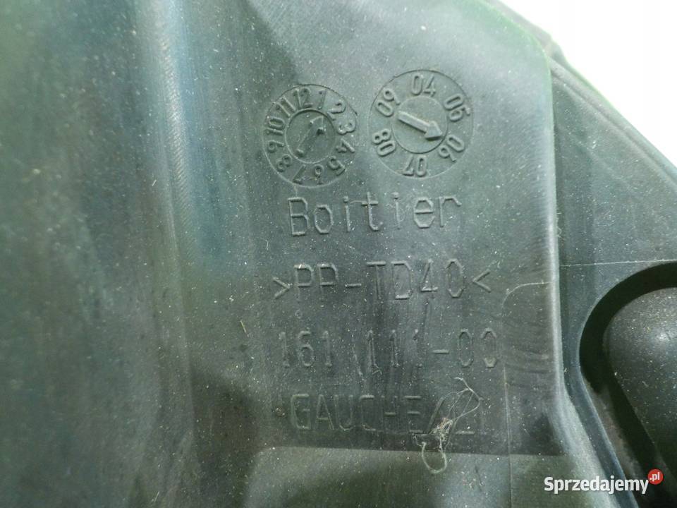 PEUGEOT 407 COUPE 30 V6 06r 2D COUPE lampa lewa