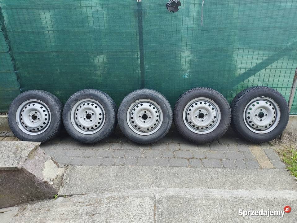 5 Sztuk koła R13 kompletne w stanie letnie Samochodowe Płock
