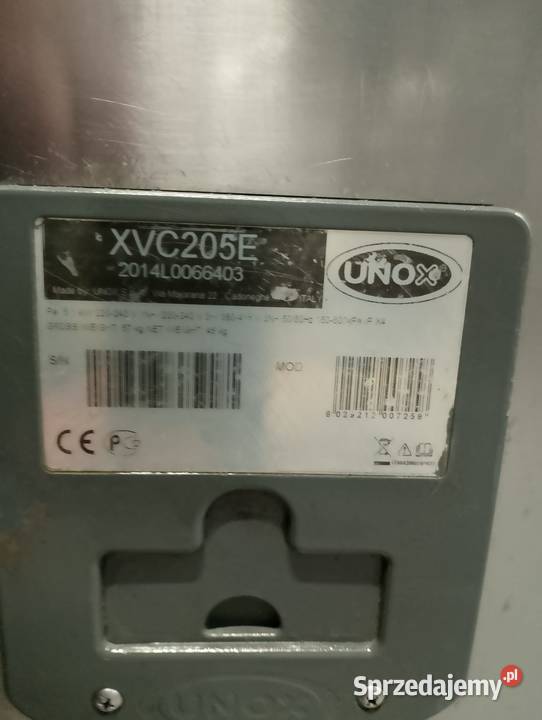 Piec konwekcyjnoparowy Unox XVC205E z podstawą Wrocław