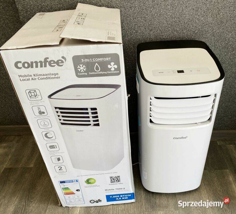 Klimatyzator przenośny Comfee 70002 Wrocław sprzedam