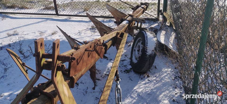Pług zagonowy 4 skibowy czteroskibowy Rumptstad Luboniek sprzedam