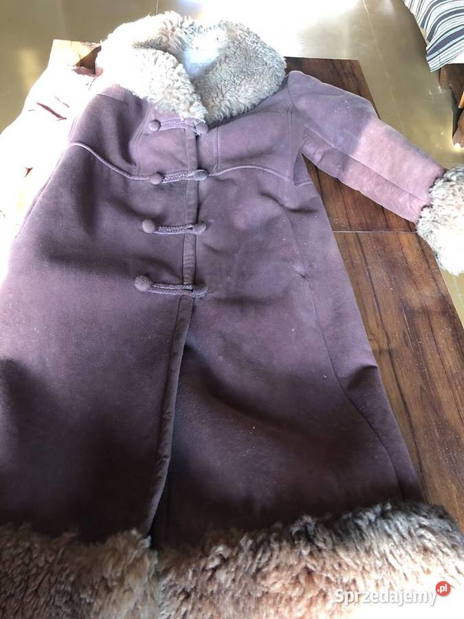 Damski Kożuch Vintage z Nowego Targu lata 70 XX Rozmiar 38(M)