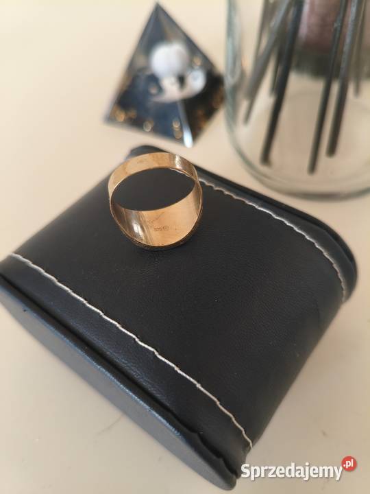 Sygnet męski złoty pr 375 rozmiar 18