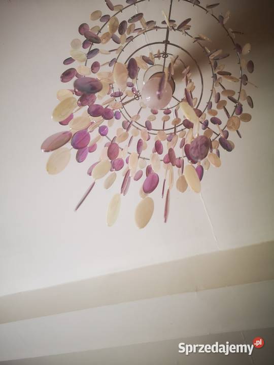 Lampa wisząca kolor jasno kremowego do Lila Kielce