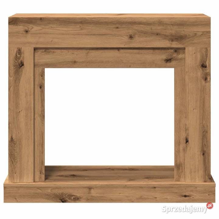 vidaXL Obudowa kominka dąb artisan 100x30x875