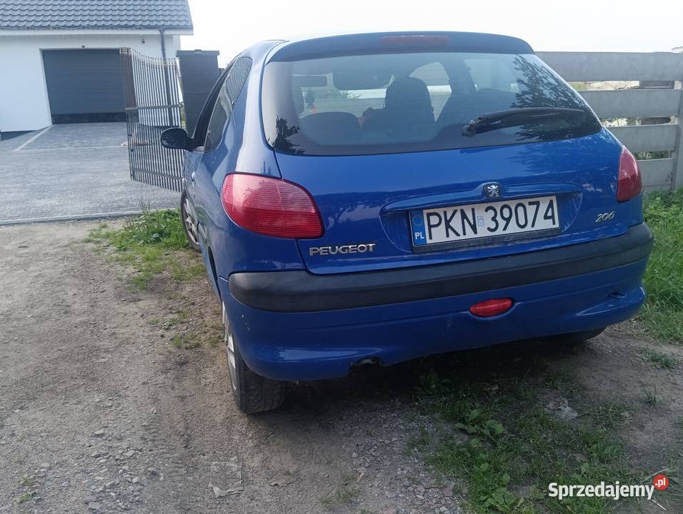 Peugeot 206 2002r klima Rok produkcji 2002 206