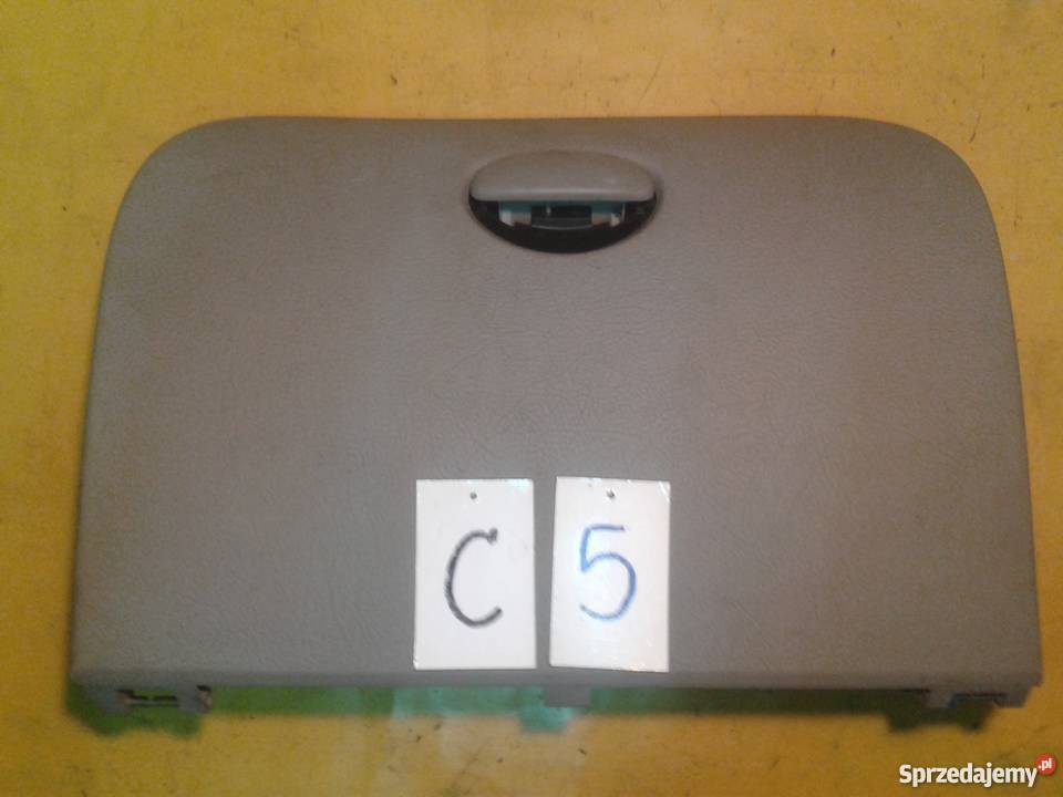 schowek klapka schowka Citroen C5 r0104 Wyposażenie wnętrza łódzkie Piotrków Trybunalski