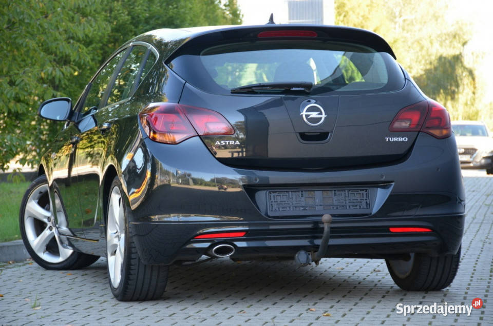 Opel Astra Czarna Opłacona 14T 140 Sport Edition ABS Kutno