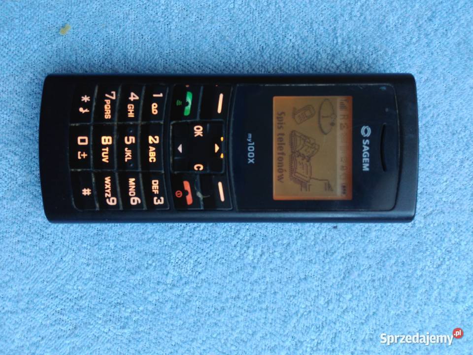 SAGEM my100X telefon klawiszowy 100 my unikat Sandomierz sprzedam