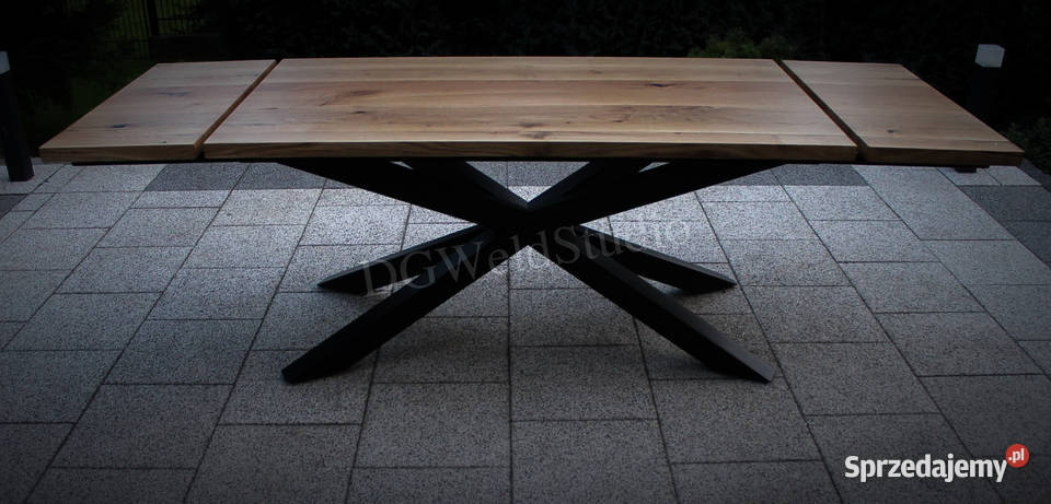 Stół dębowy SPIDER nowoczesny stół pająk loft Wieliczka