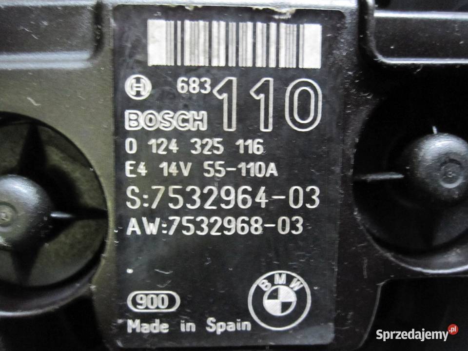 BMW 1 16 B 115 149 07r N45B16 7532964 0124325116