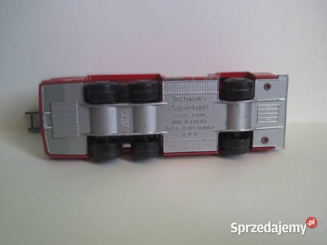 Fire Tender Firmy Matchbox 1972 Super Kings K9 Lublin