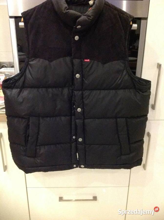 Kamizelka Puchowa Pikowana Męska LEVIS L XL NOWA Levi's lubuskie Nowa Sól sprzedam
