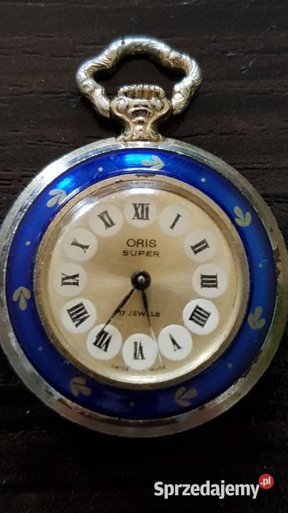 Damski zegarek wisiorek Oris limited edition śląskie Chorzów
